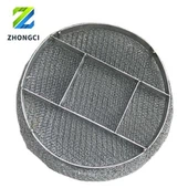 Pacio Gauze Wire Metel ar gyfer Colofn Distyllu